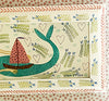 SALE! * Original Artwork * 11.5 x 5.5 * Sail On Mermaid