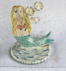 Pottery * Candle Holder * Merry Mermaid