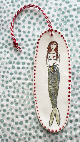 Nantucket * Ornament * Mermaid Love