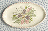Dishes * 4 Inch Oval * Red Lilacs