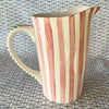 Pitchers * Pink Stripes