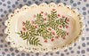 Dishes * 3 Inch Scallop Dish * Pink Sprig