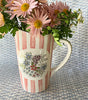 Pitchers * Pink Stripes
