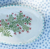 Dishes * 4 Inch Oval * Pink Sprig