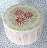Boxes * Large 4 Inch  Ceramic Box * Pink Shasta