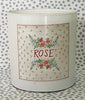Candles * Rosey Rose
