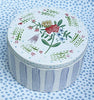 Boxes * Large 4 Inch  Ceramic  Box * Rose Bunch
