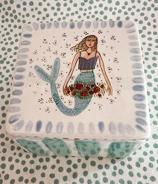 Boxes * 3 inch square * Rose Mermaid