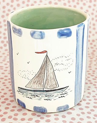 Pottery * Little Cup * Sailing