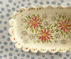 Dishes * 3 Inch Scalloped * Pink Bouquet