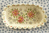 Dishes * 3 Inch Scalloped * Pink Bouquet
