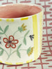 Pottery * Little cup * Sewing Flower