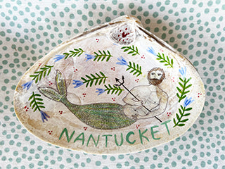 SALE! * Nantucket Shell * Mr. Merman