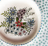 Dishes * 4 Inch Round * Star Flower