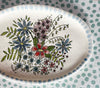 Dishes * 4 Inch Oval * Star Flower