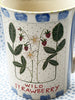 Pottery * Mugs * Wildflowers Of Nantucket * Wild Strawberry * 20 oz