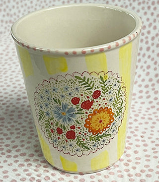 Pottery * 8 oz Cup * Sunny