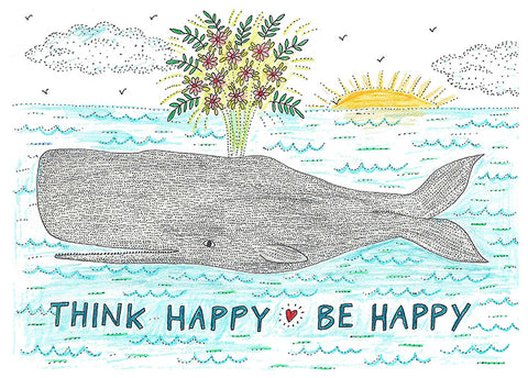 Prints * Framed * Think Happy, Be Happy