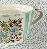 Pottery * Big Mug Cup * Turquoise Bunch With Spider :)