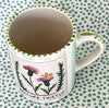 Pottery * Mugs * Wildflowers Of Nantucket * Pasture Thistle * 12 oz