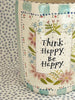 Pottery * Vase * Think Happy Turquoise