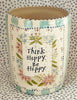 Pottery * Vase * Think Happy Turquoise