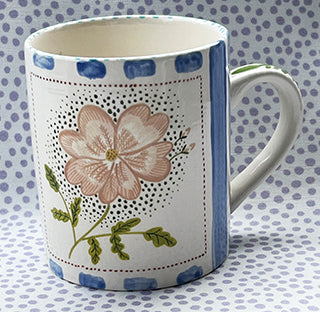 Pottery * Mugs *  Vermont Rose