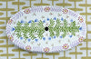 Lightship Basket Supplies * Whale and Flowers * 8 inch Oval Purse Top