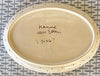 One Of A Kind * 8 Inch oval Platter * Happy Whale