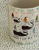 Nantucket * 12 oz Mug * Whales With The Rainbow Fleet * Turquoise