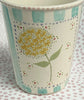 Pottery * 8 oz Cup * Yellow Hydrangea