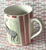 Pottery * 12 oz Mug * Dancing Zebra
