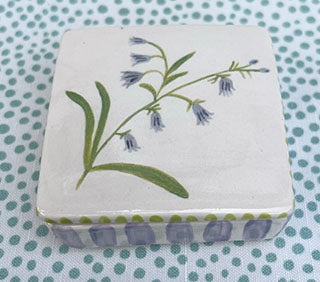 Boxes * 3 inch Square * Blue Lily