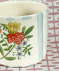Pottery * Little Cup * Rose Bunch