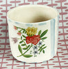 Pottery * Little Cup * Rose Bunch