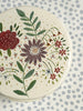 Pottery * Small Round Box * Multi Bouquet