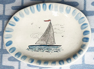 Wee Dish * Sailboat