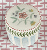 Boxes * Small Round Box * Sewing Flower