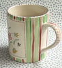 Pottery * 12 oz Mug * Sewing Flowers Dandiness