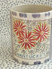 Nantucket * 12 oz Mug * Shasta Daisies With Blue Stripes