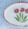 Dishes * 4 Inch Oval * Triple Flowers