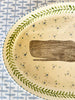 One Of A Kind * 8 Inch oval Platter * Happy Whale