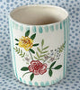 Pottery * Little Cup * Yellow Rose Turquoise