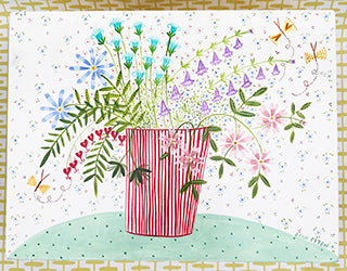 Original Artwork * Heirloom Treasure Box * Favorite Bouquet
